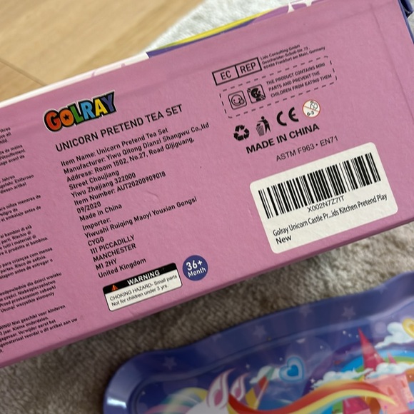 Unicorn pretend tea set - Picture 5 of 8